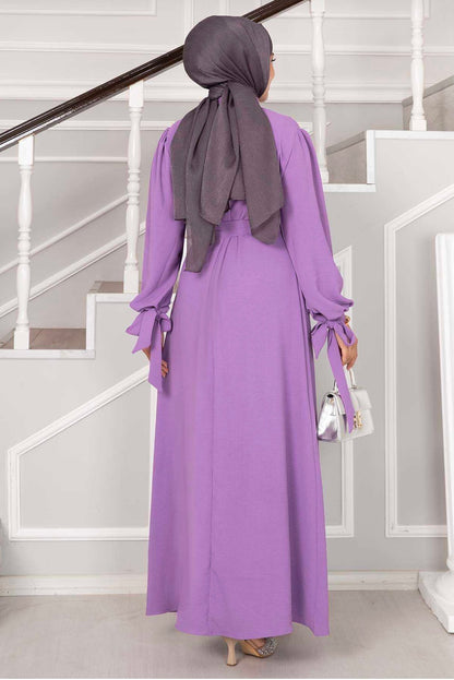 Robe Longue Violette